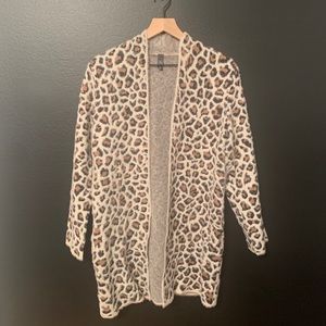 Cheetah Print Cardigan